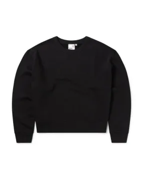 100 Miles Boxy Sweat in Black