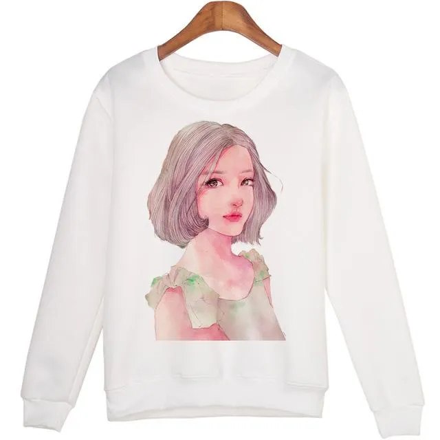 3D Cartoon Sweatshirt