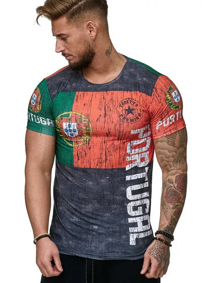 3D t shirt male/female casual top flag russia print fashion t-shirt short sleeve Summer white tops tees