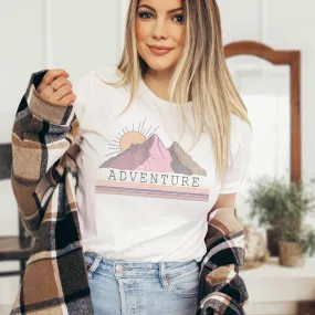 Adventure Mountains Retro Tee