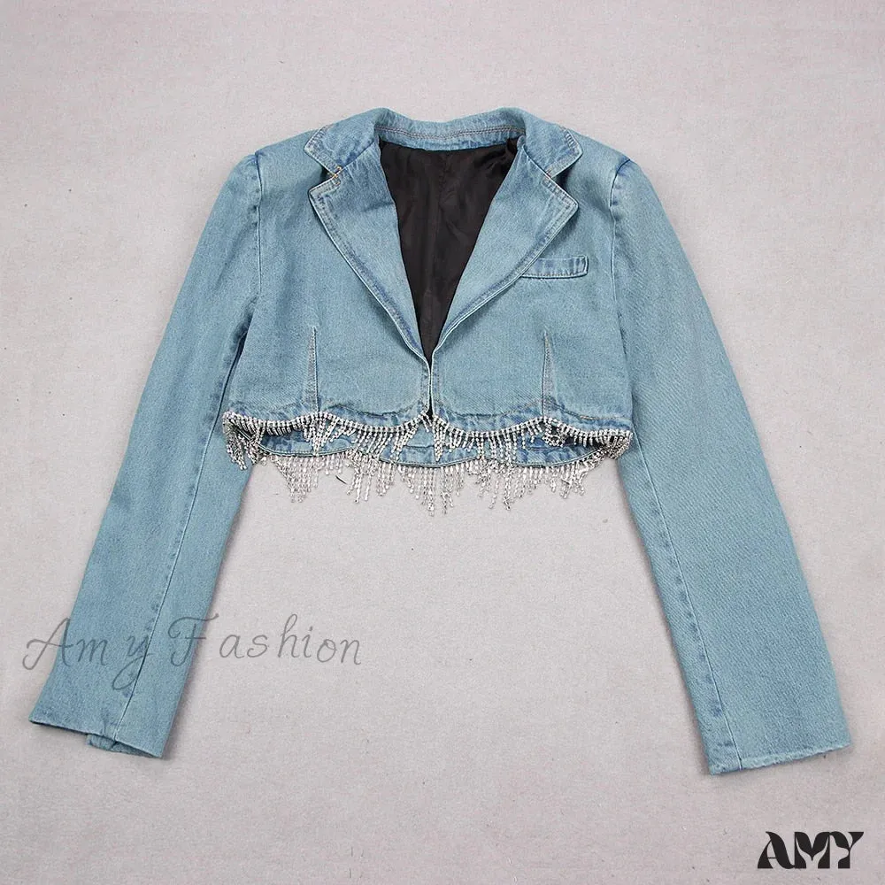 Amy Fashion - Fashion High Street Denim Coats
