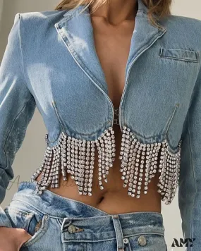 Amy Fashion - Fashion High Street Denim Coats