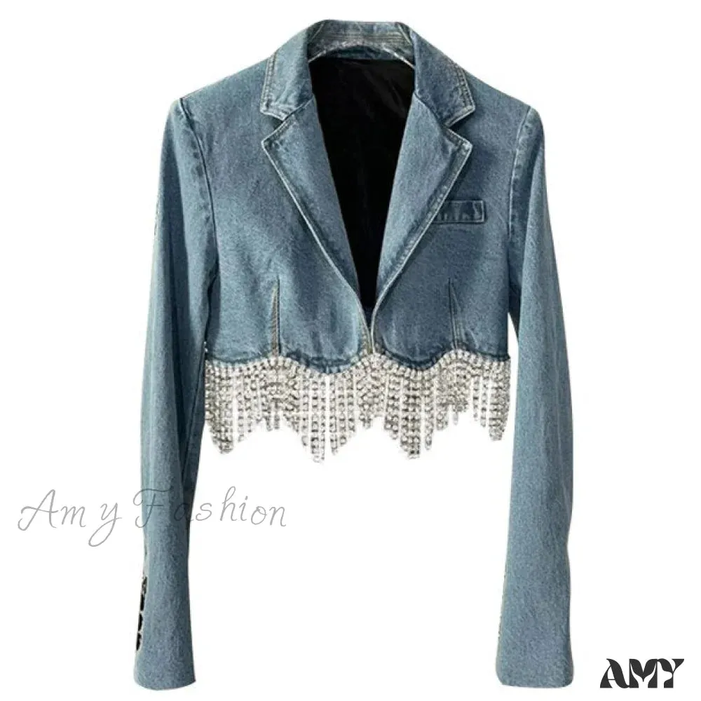 Amy Fashion - Fashion High Street Denim Coats