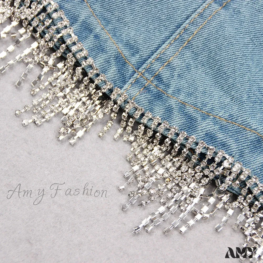 Amy Fashion - Fashion High Street Denim Coats