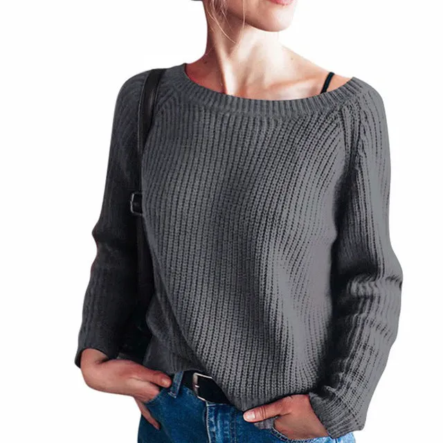 Autumn winter women sweaters and pullovers korean style long sleeve casual crop sweater slim solid knitted jumpers sweter mujer