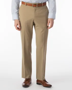 Ballin Comfort “EZE” Super 120’s Gabardine Slacks in Dunhill Model Tan