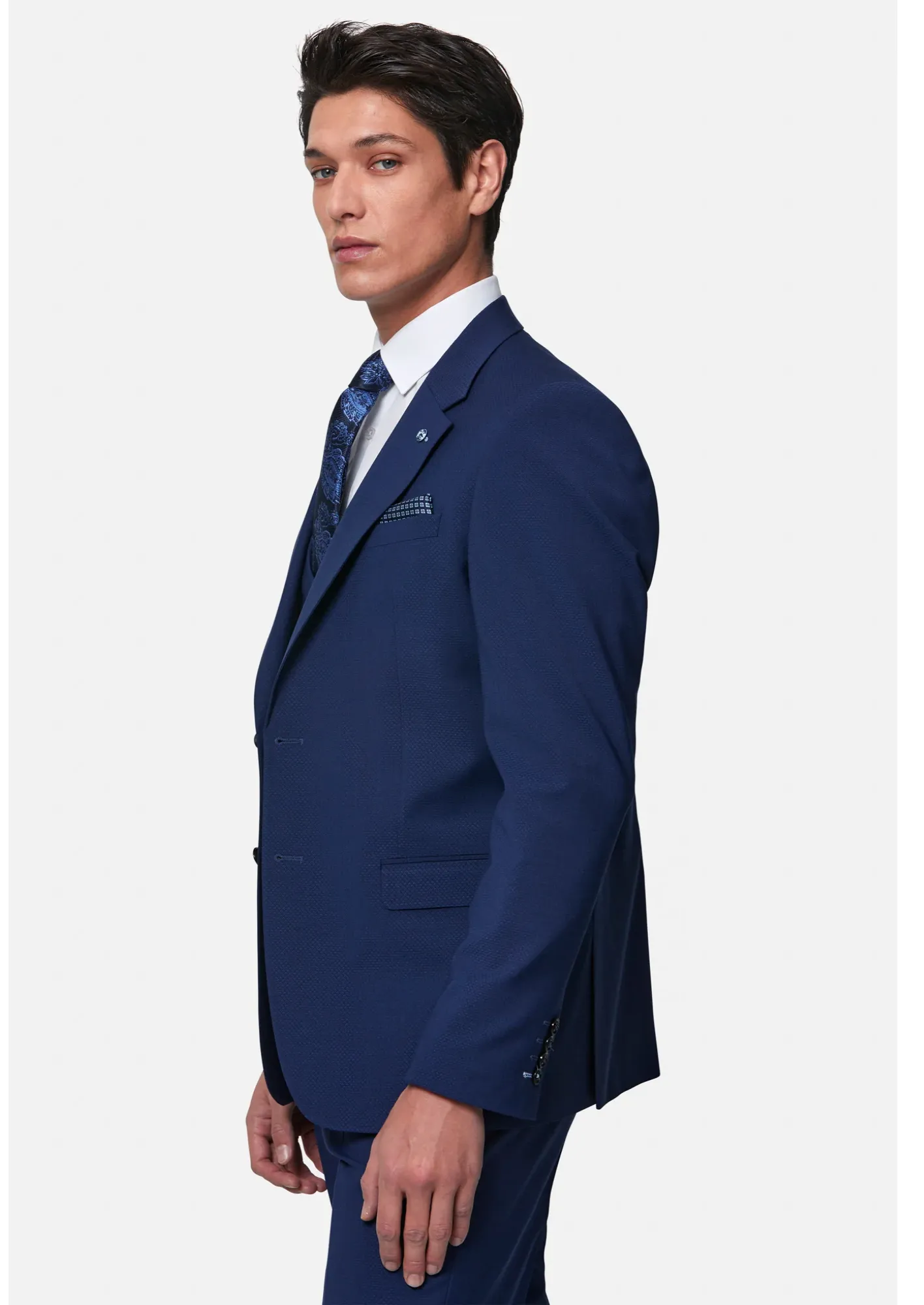 Benetti "Peter"  3 Piece Suit - Petrol Blue