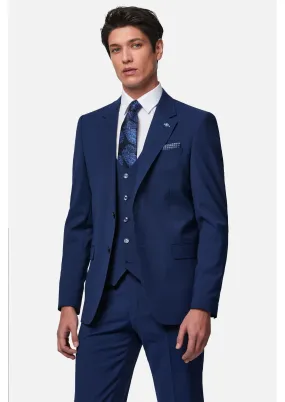 Benetti "Peter"  3 Piece Suit - Petrol Blue