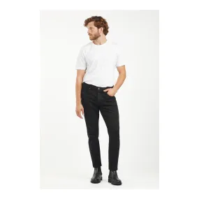 Black Slim Fit 5 Pocket Jeans