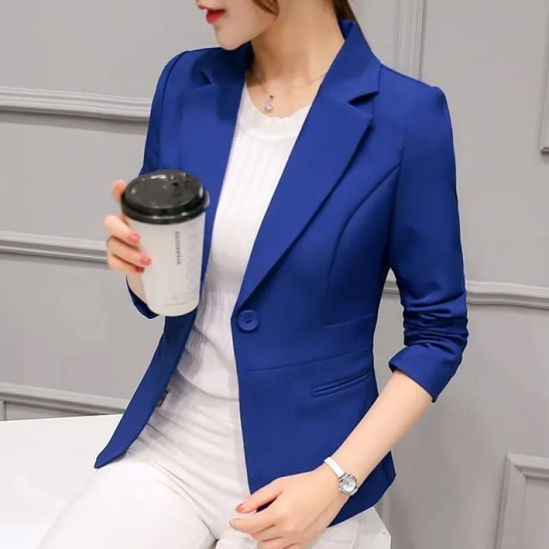 Boyfriend Slim Fit Formal Jackets Business Jacket