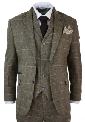 Brown Suit, 3-Piece Suit, Blazer, Waistcoat, and Trousers