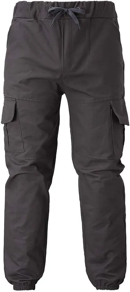 Cargo Sweatpants for Men Big and Tall Casual Sweatpants Stretch Elastic Waist Jogger Sports Pants Drawstring Trousers
