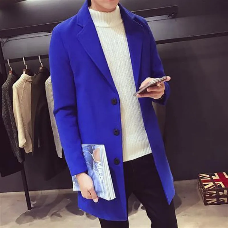 Casual Business Overcoat for Men