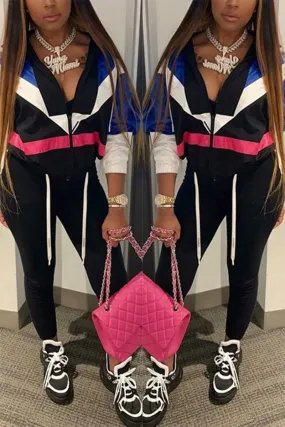 Casual Loose Print Coats