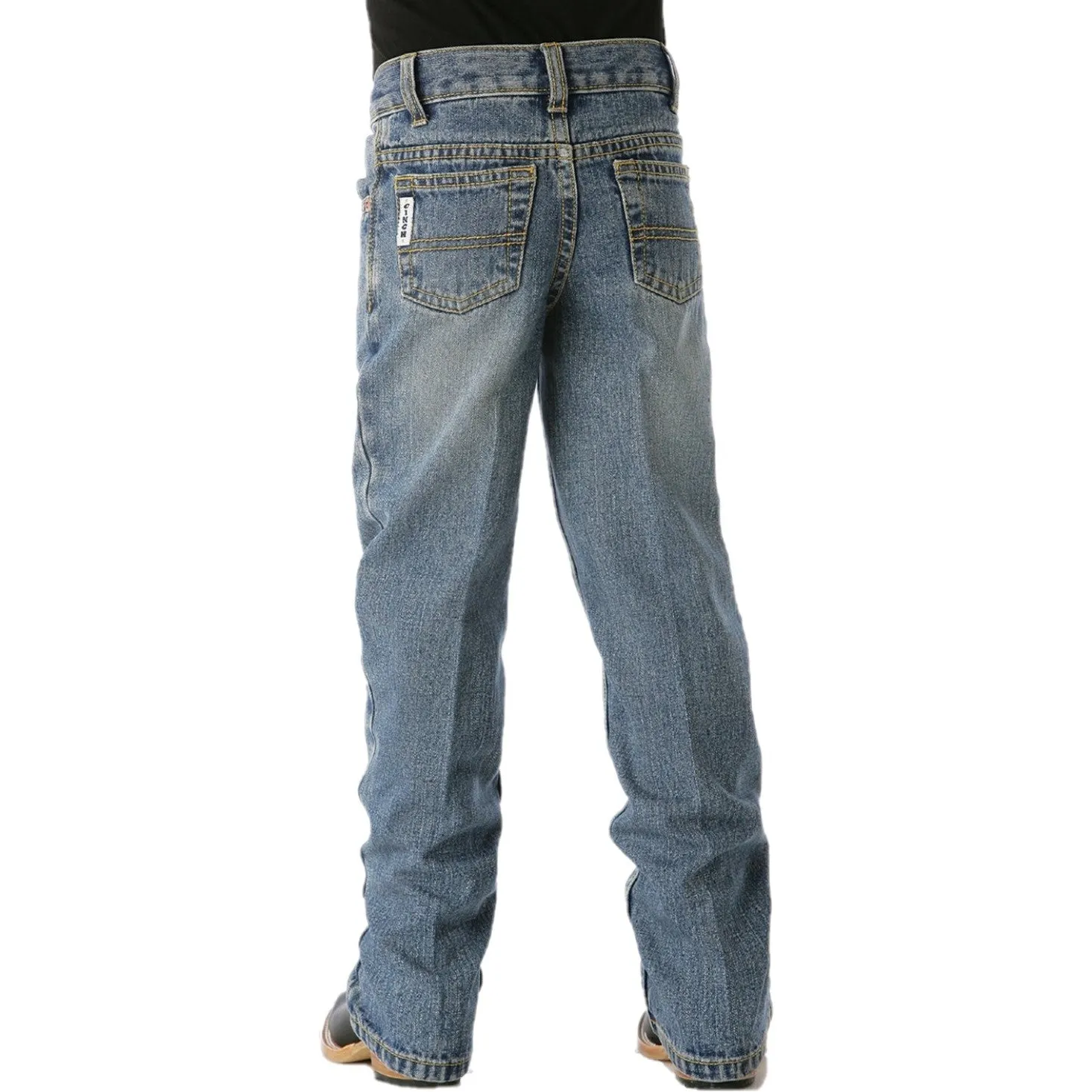 Cinch Little Boy's White Label Slim Fit Light Wash Jeans MB12841001
