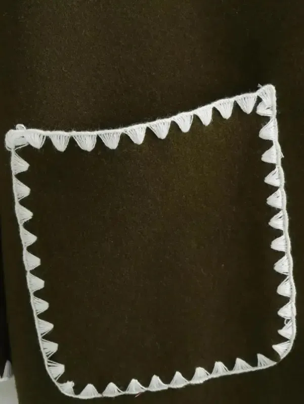 Cowl Collar Scarf Wrap Coat