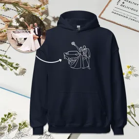 Custom Embroidered Sweatshirt and Hoodie - Ideal Couple's Gifts