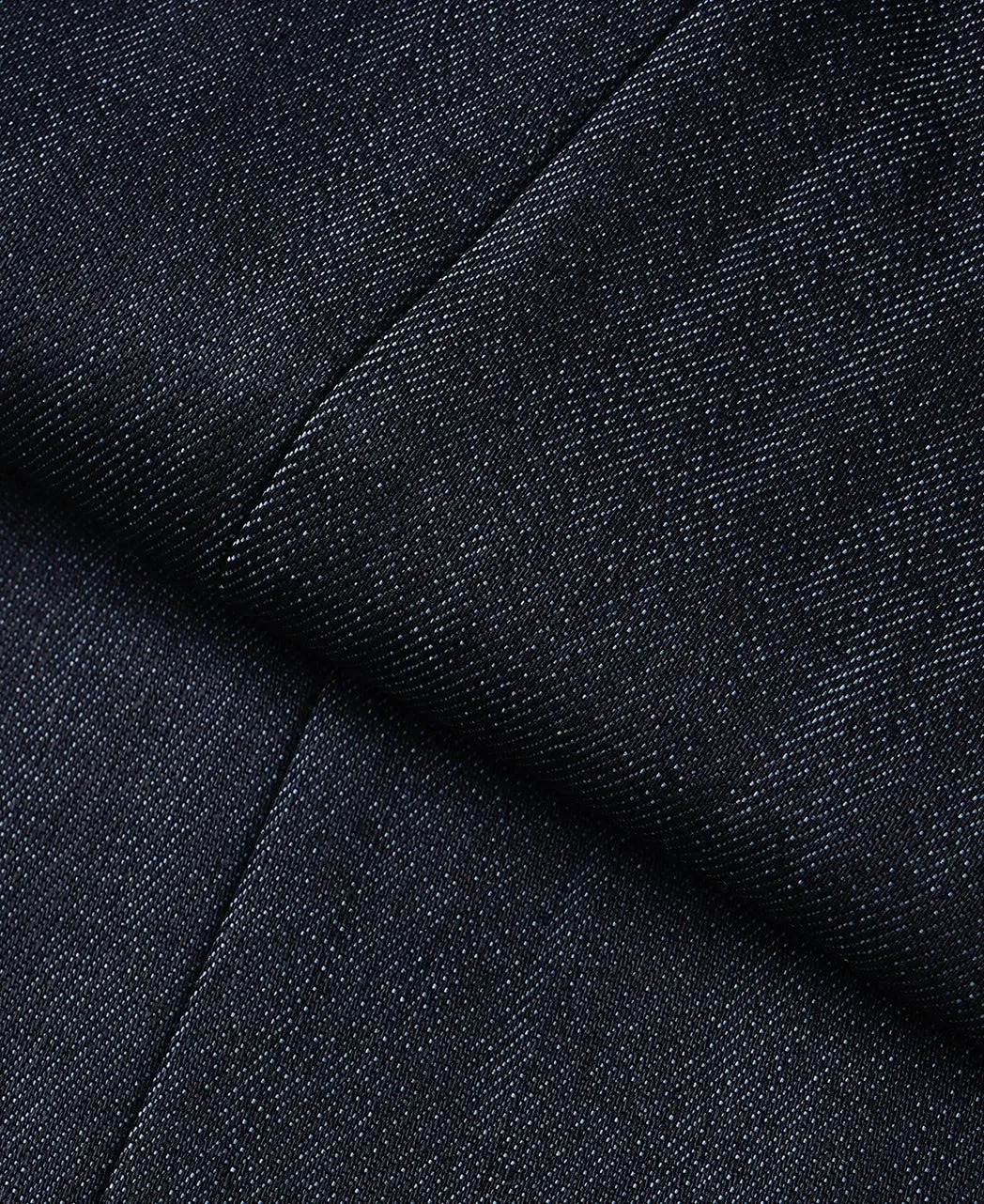 Denim Slacks Side Adjusters Single Pleat