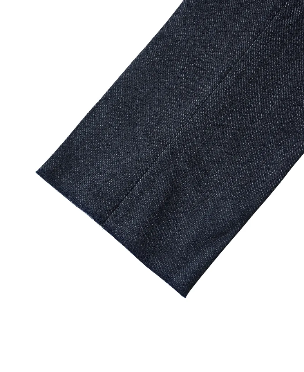 Denim Slacks Side Adjusters Single Pleat