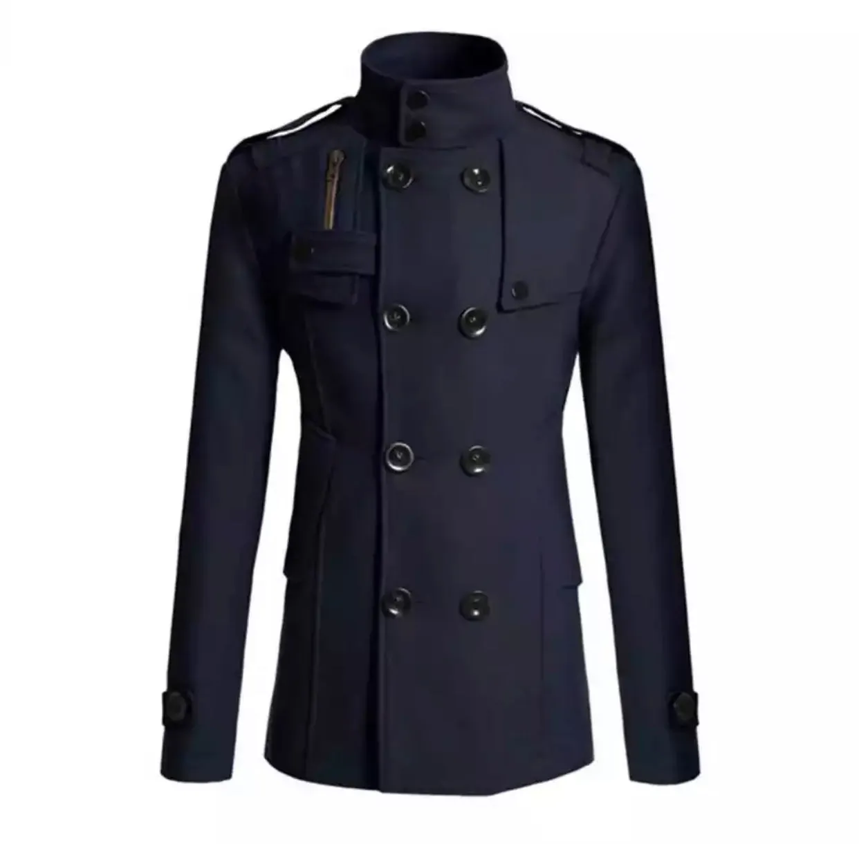 Double Breasted Casual Coats