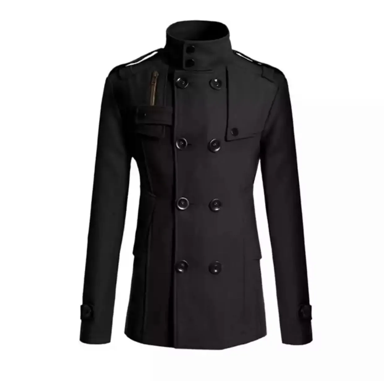 Double Breasted Casual Coats