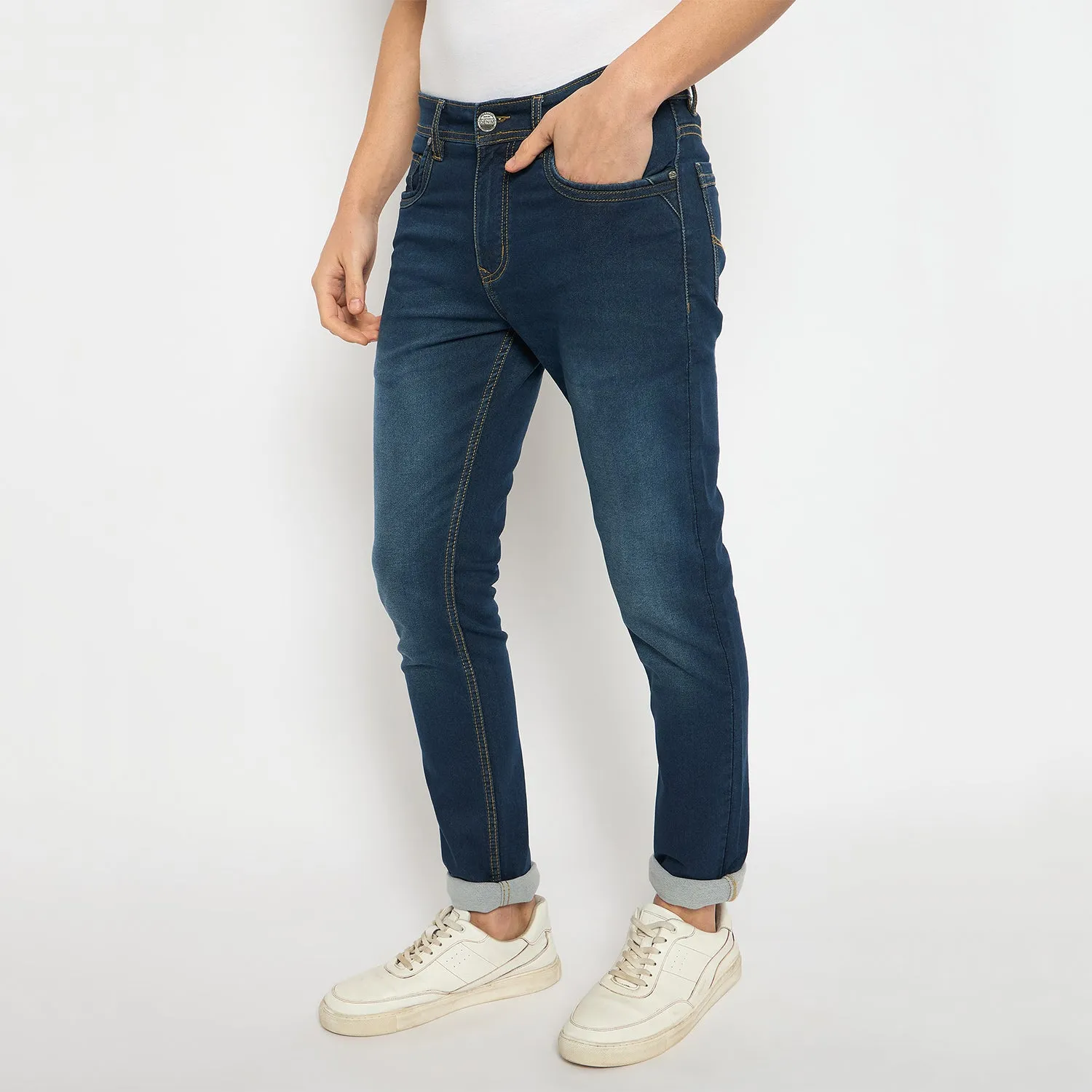 Duke Urban Men Slim Fit Stretchable Jeans (SDD5542)