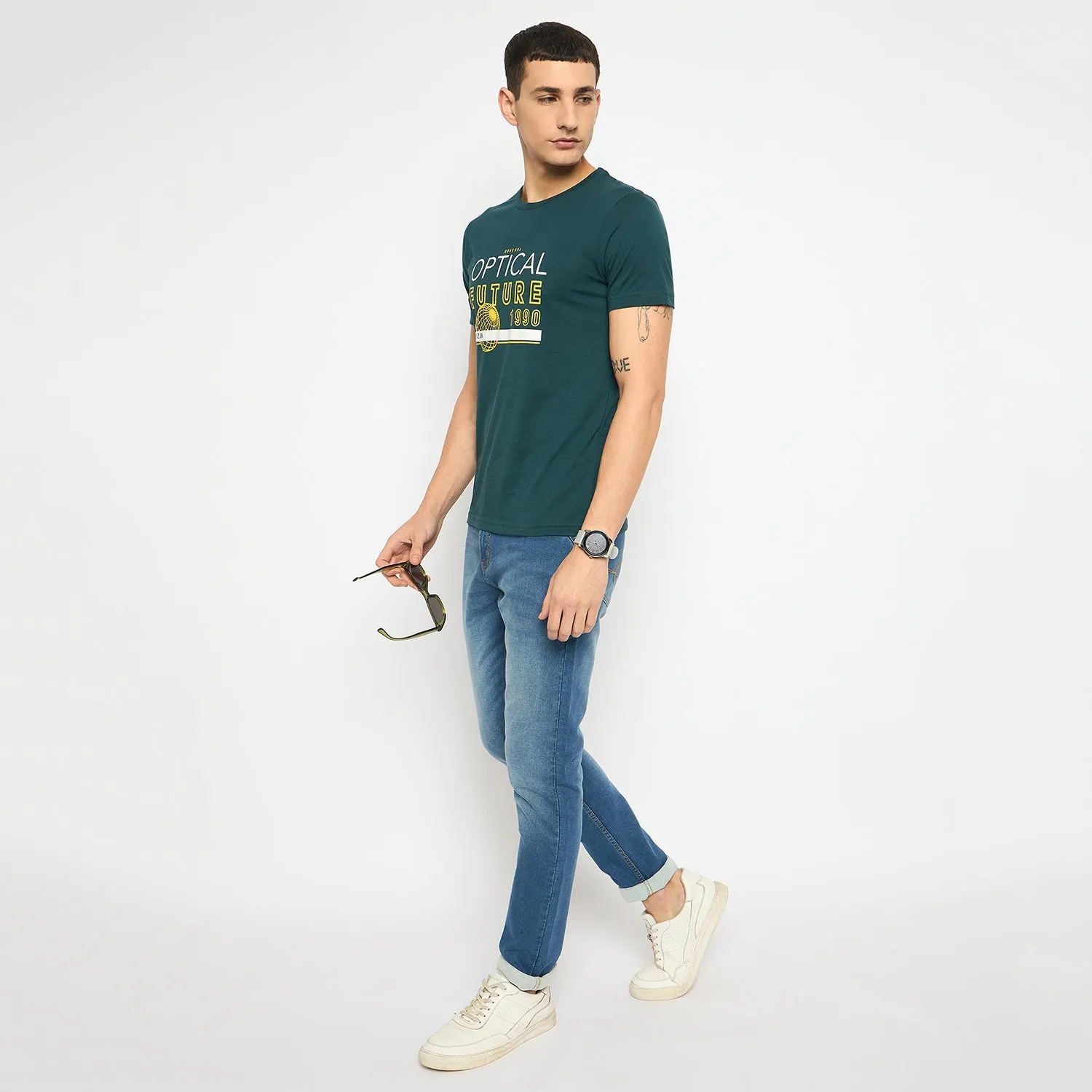 Duke Urban Men Slim Fit Stretchable Jeans (SDD5542)