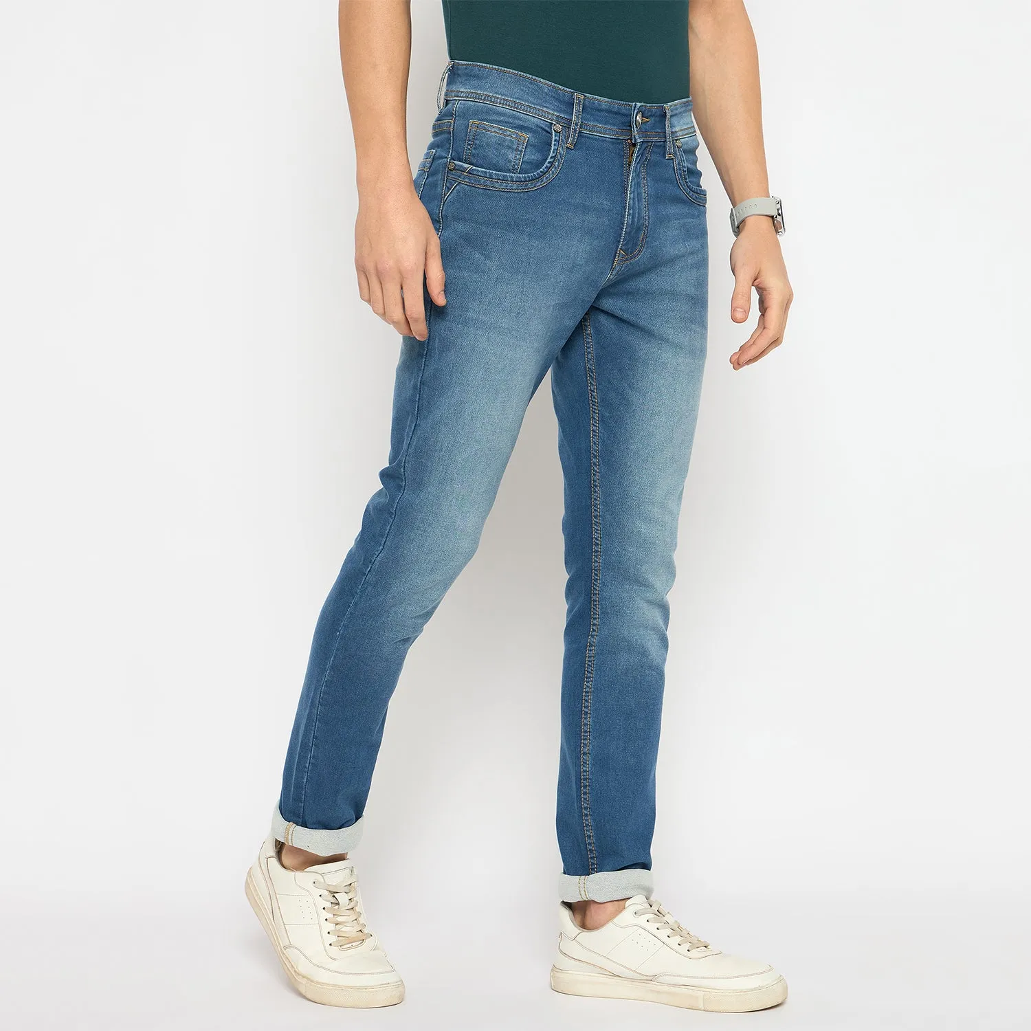 Duke Urban Men Slim Fit Stretchable Jeans (SDD5542)