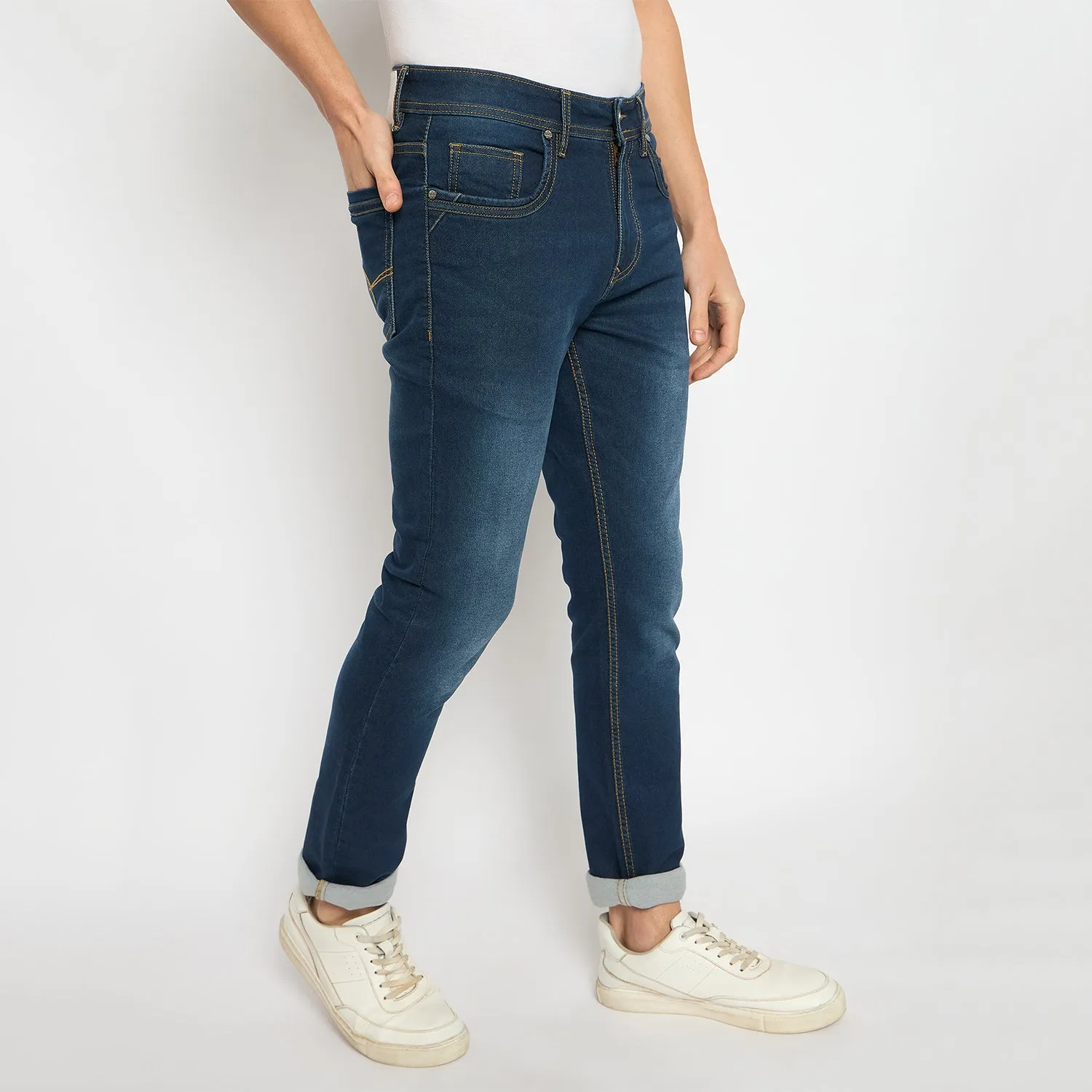 Duke Urban Men Slim Fit Stretchable Jeans (SDD5542)