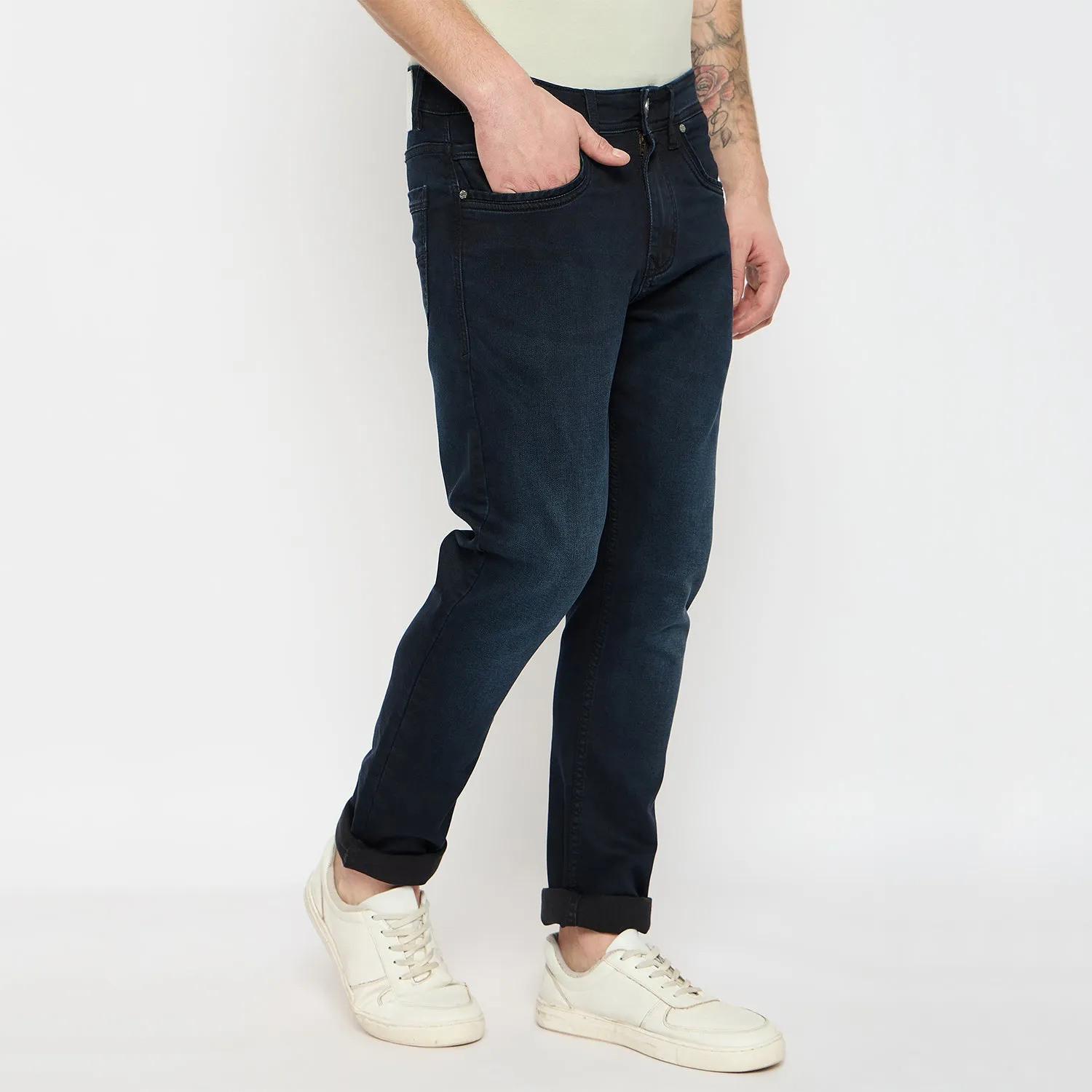 Duke Urban Men Slim Fit Stretchable Jeans (SDD5543)