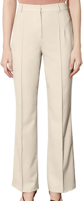 Flare Dress Pants for Women High Waisted Pull On Bell Bottom Chino Pants Slim Fit Business Casual Work Pants Trousers Flare Dress Pants for Women High Waisted Pull On Bell Bottom Chino Pants Slim Fit Business Casual Work Pants Trousers