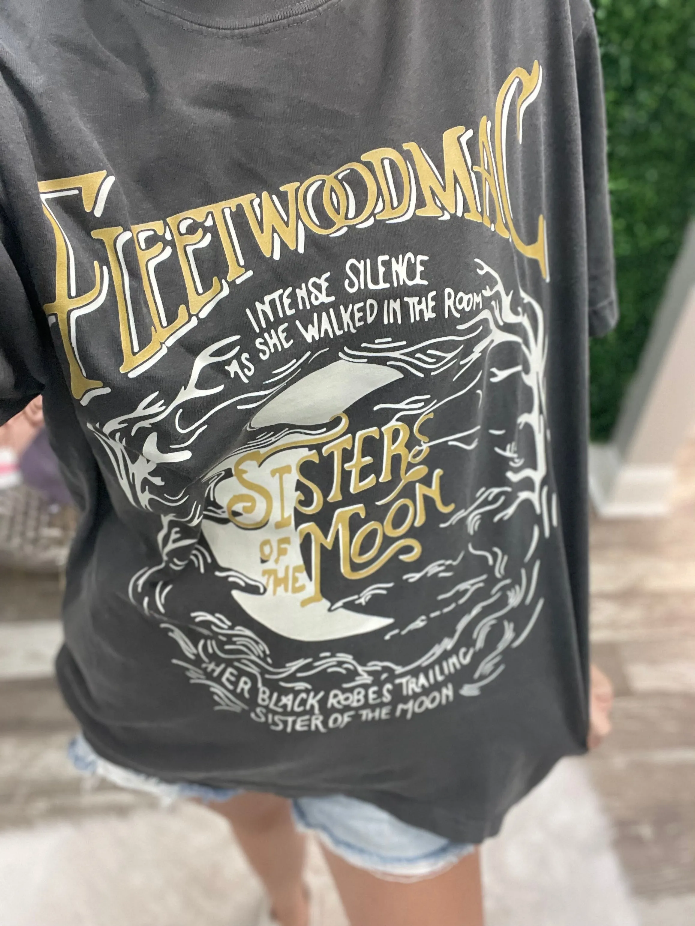 Fleetwood Mac Graphic Tee • Charcoal