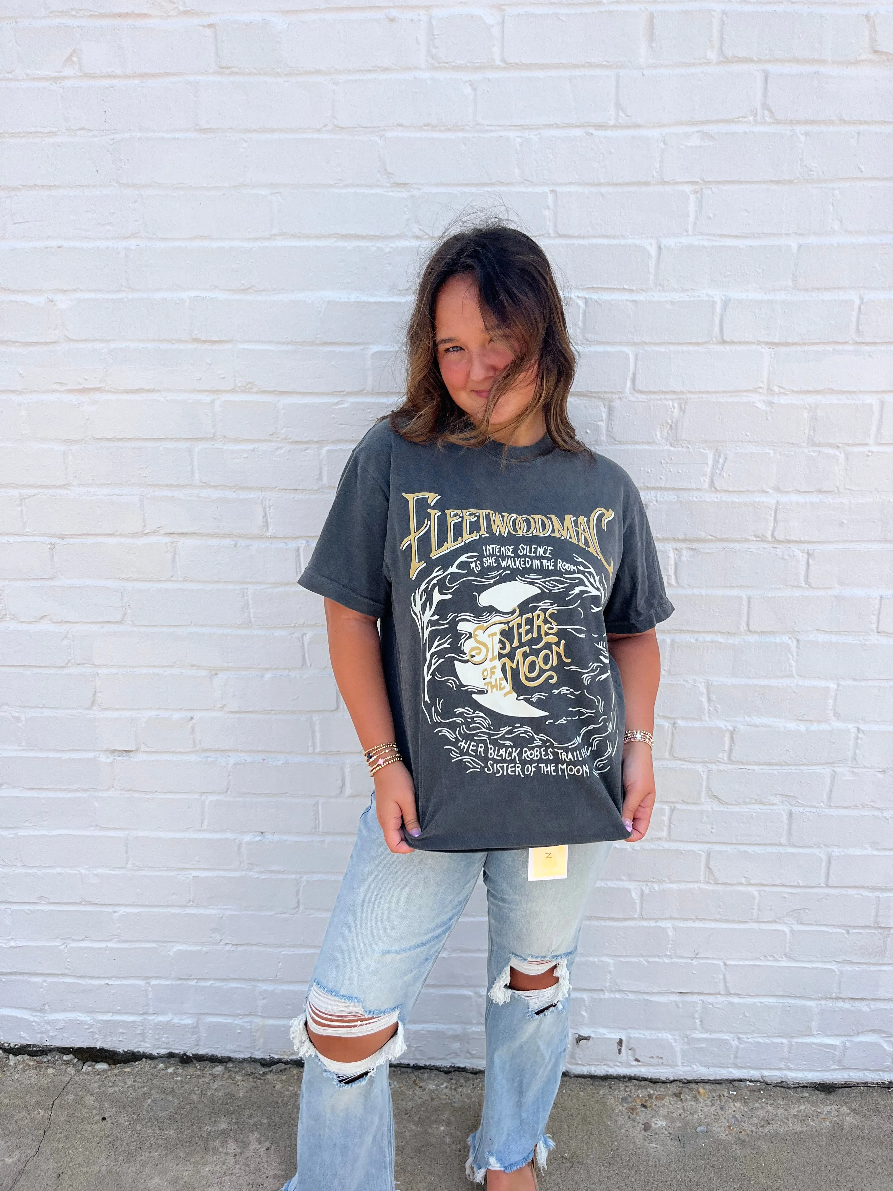 Fleetwood Mac Graphic Tee • Charcoal