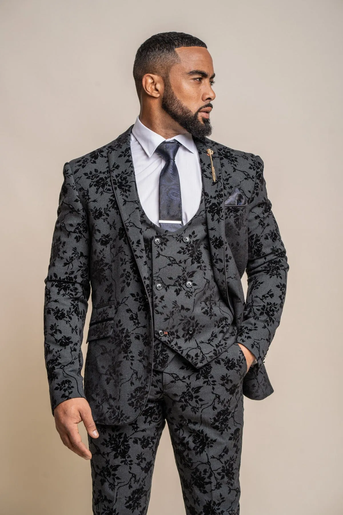 Georgi Floral Waistcoat