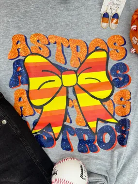 H-town Stros with Bow Graphic Tee