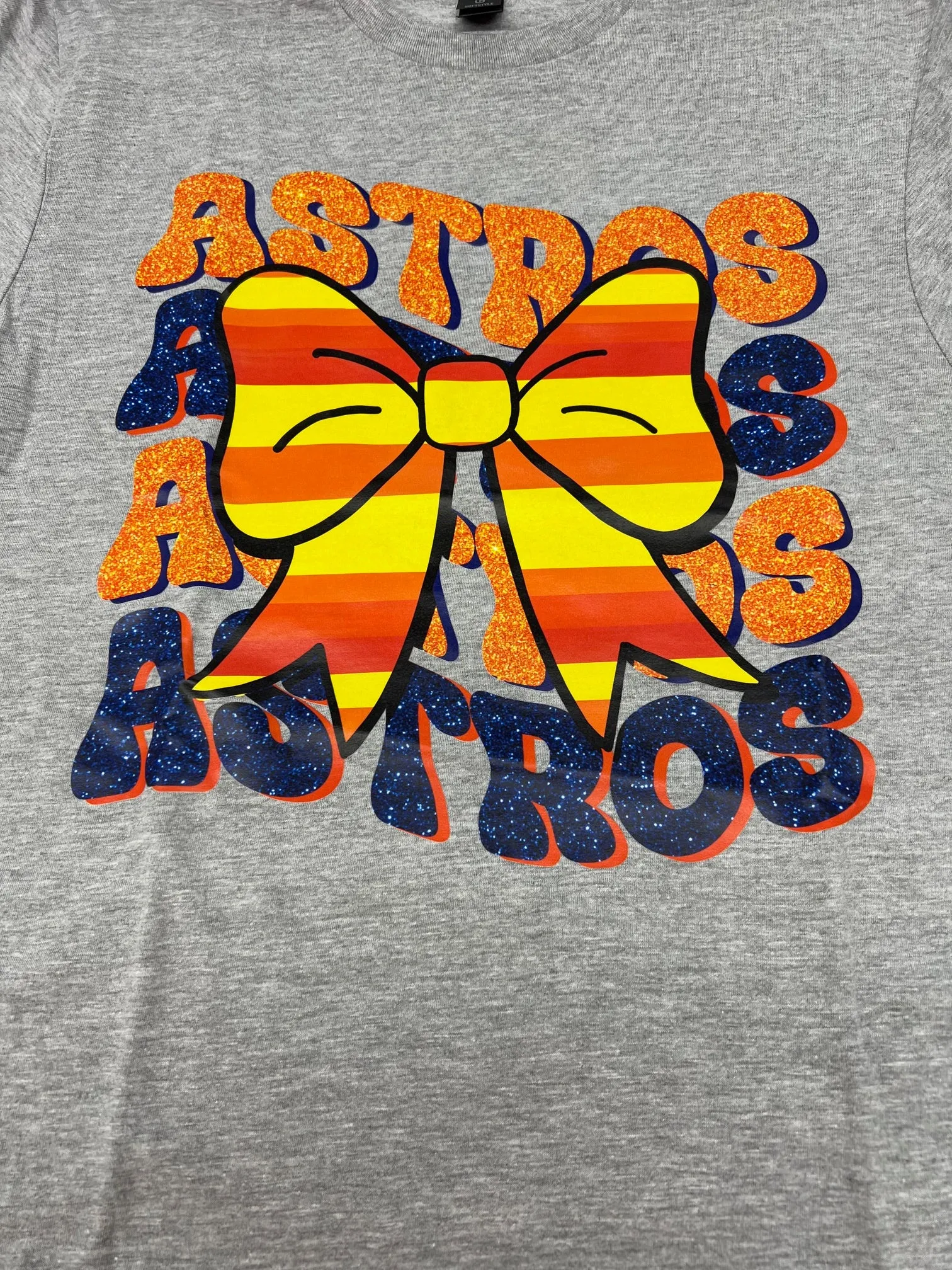 H-town Stros with Bow Graphic Tee