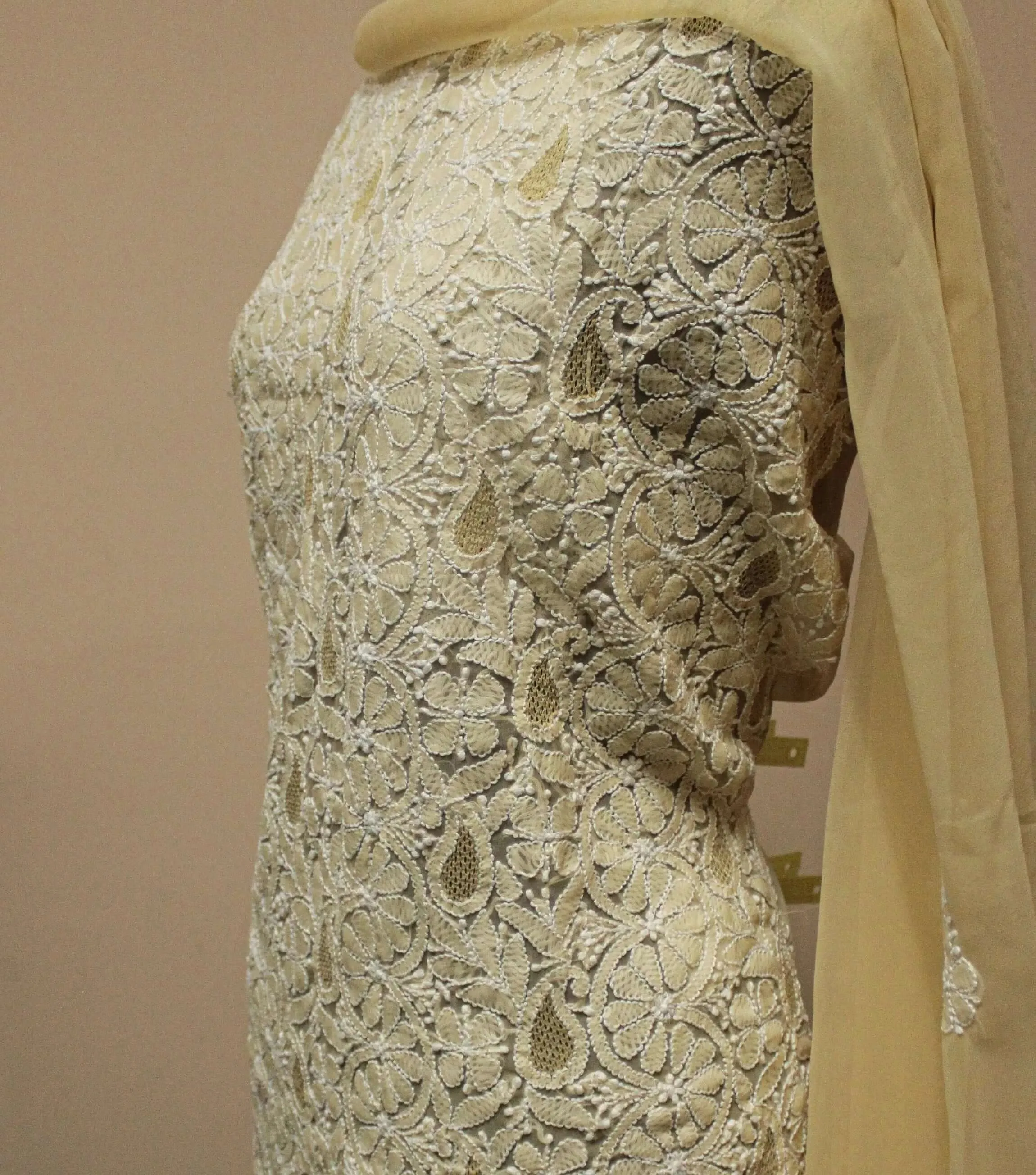 Halla Georgette Three Piece Suit Set