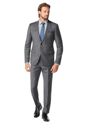 Harrogate Glen Check Charcoal Suit