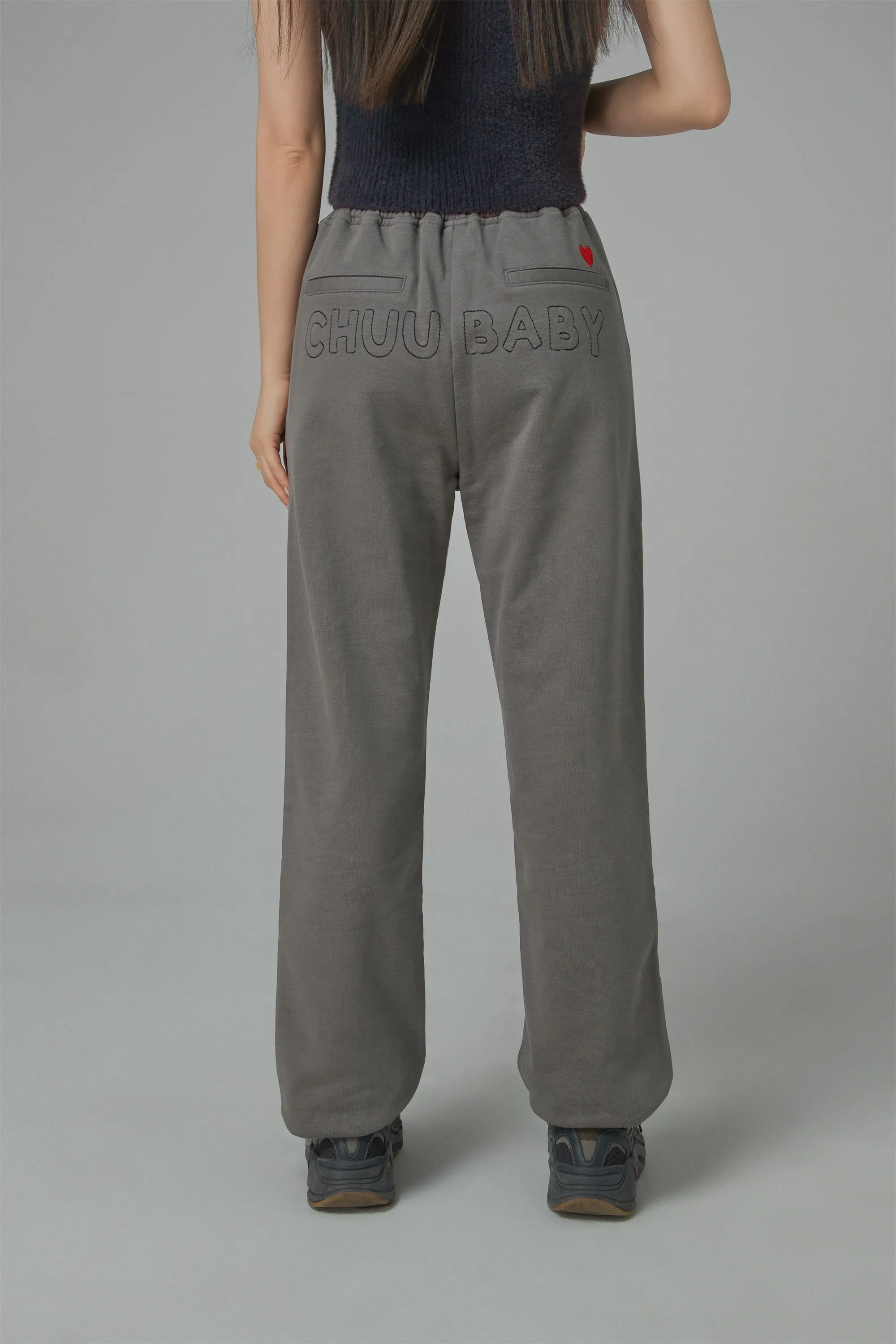 Hype Girl String Cotton Wide Pants