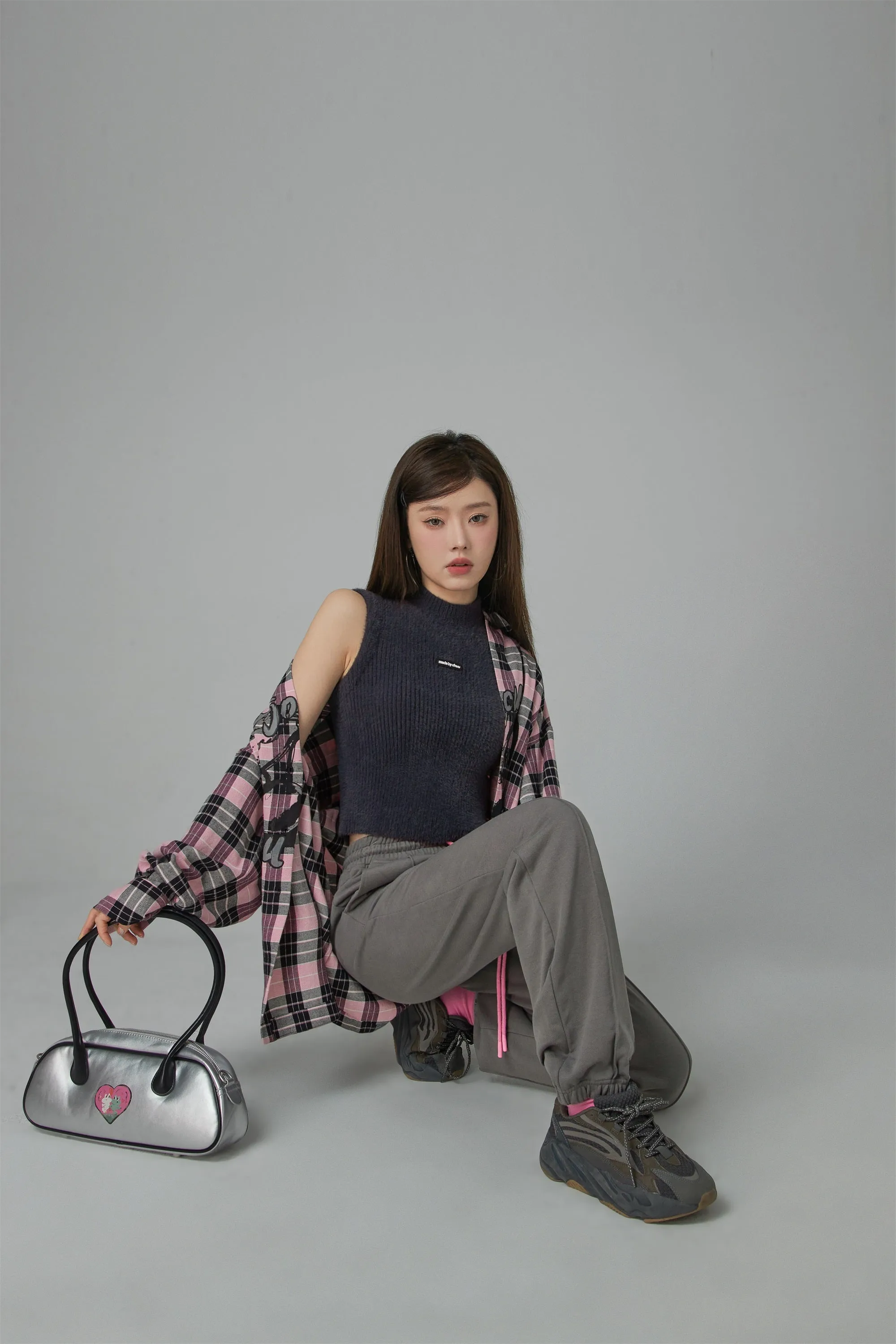 Hype Girl String Cotton Wide Pants