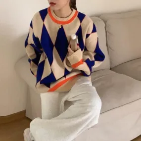 Irregular Fashion Sweet Pullover