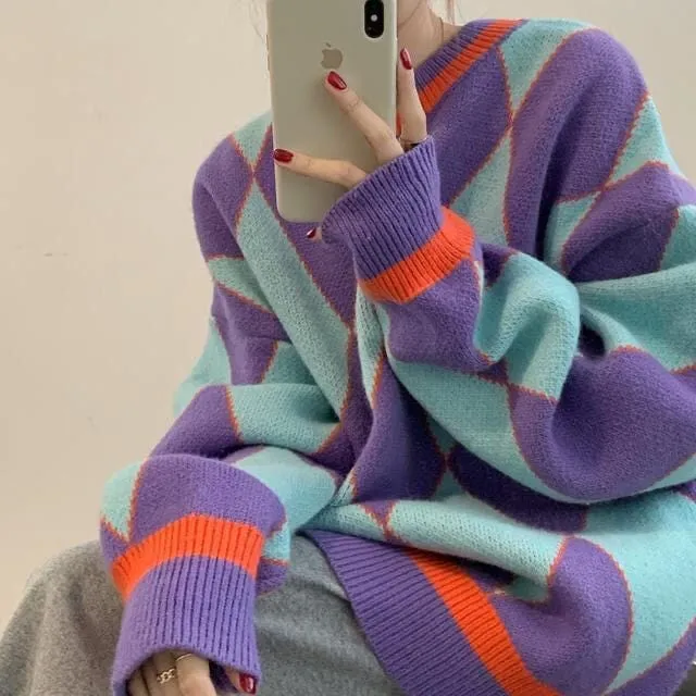 Irregular Fashion Sweet Pullover