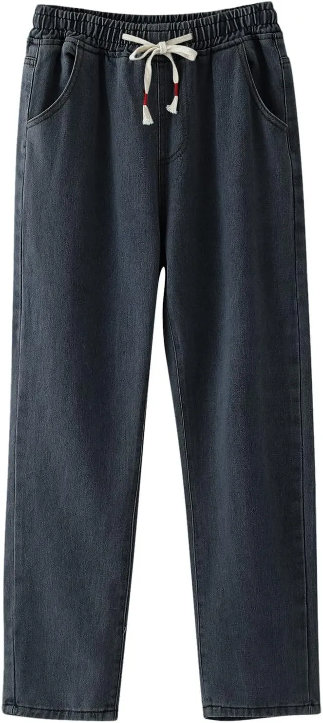 Jeans for Men Baggy Jeans Pants Loose fit Straight Wide Leg Trousers Relaxed Fit Streetwear Jeans Sweatpants