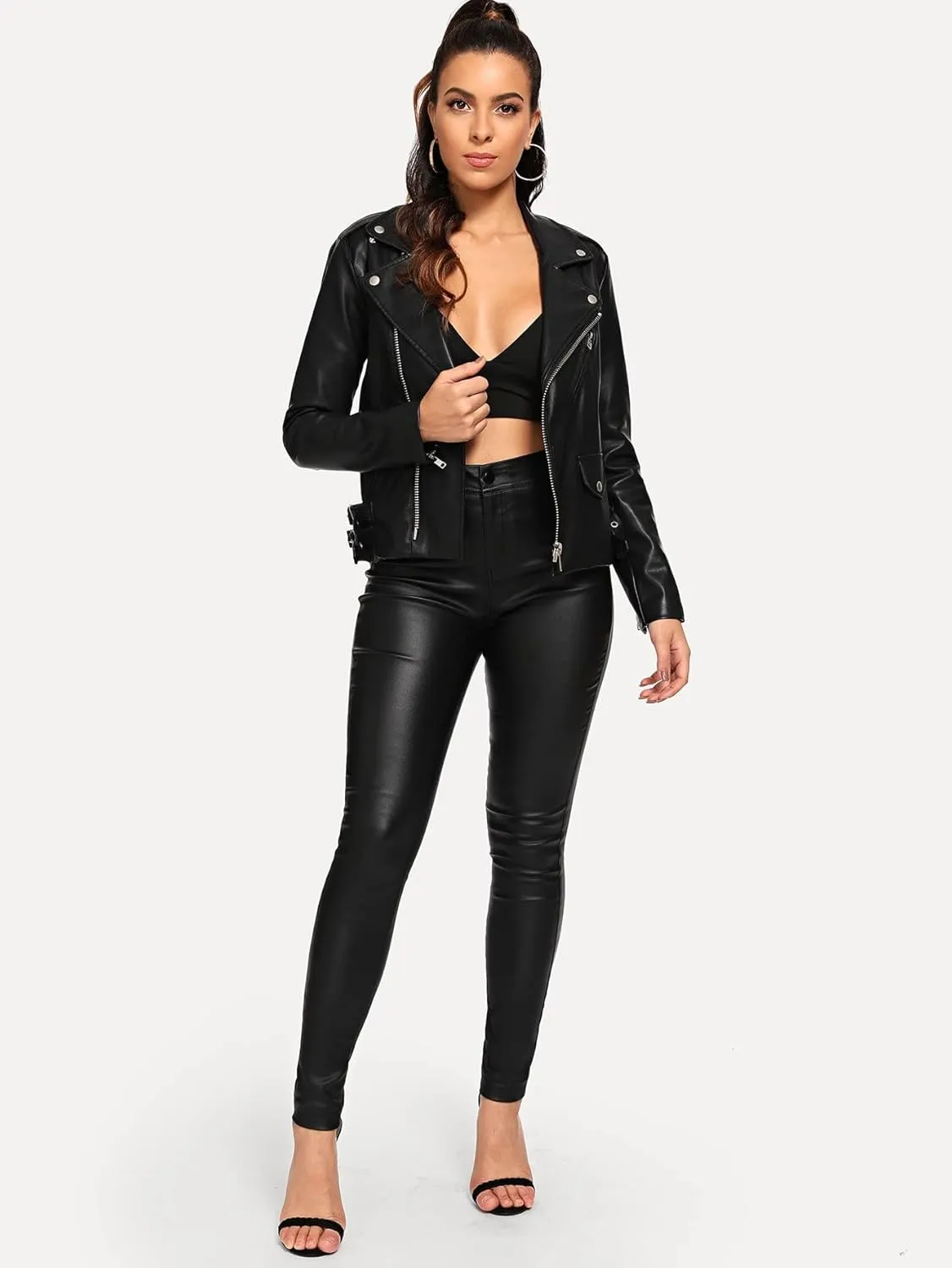 Jeans for Women Pants for Women Women's Jeans High Waist High Stretch Skinny Jeans (Size : X-Small)