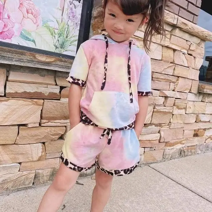 Kids Hoodie/Shorts Sets