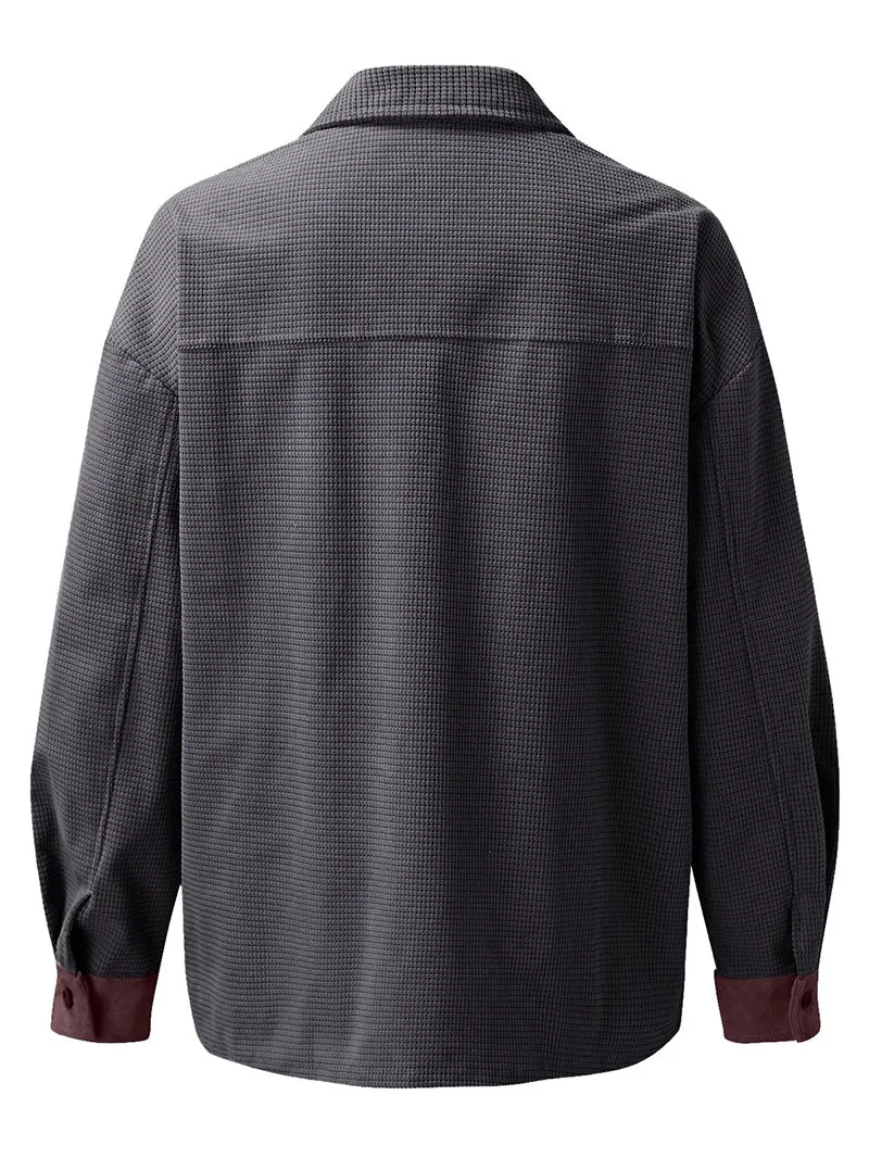 Lapel Single-row Long-sleeved Women's Jacket
