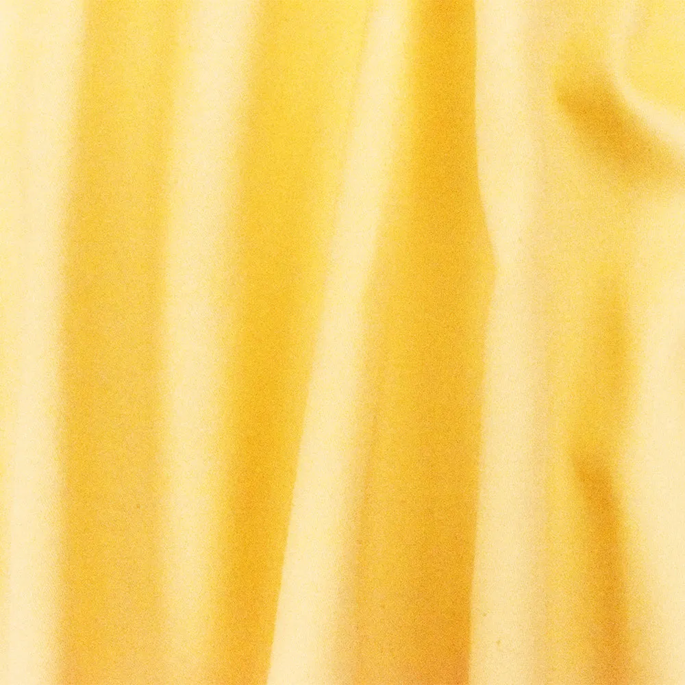 Light Yellow Cotton Poly Solid Stretch Spandex Sateen Woven Fabric