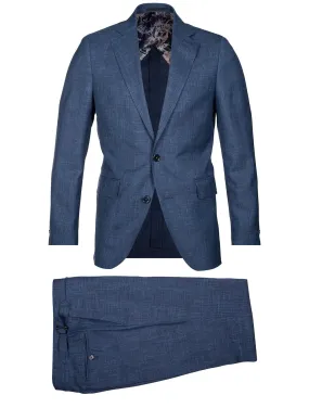 Loro Piana Summertime Suit Blue