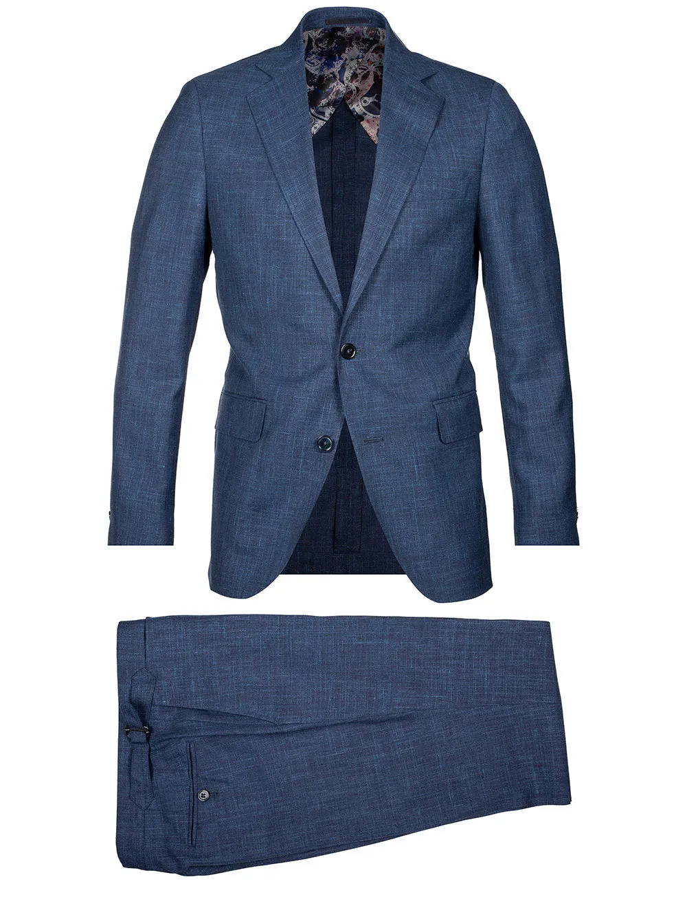 Loro Piana Summertime Suit Blue