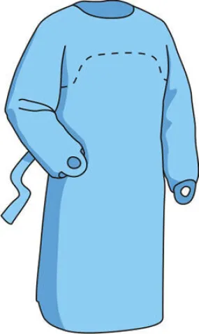 MedPro Defense® Impervious Polyethylene Isolation Gowns
